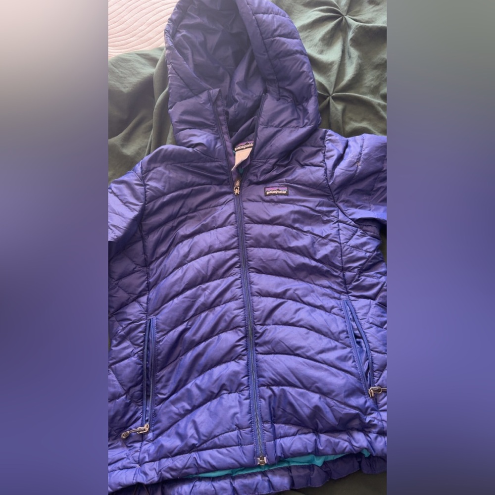 Bluish/purple Patagonia lightweight jacket